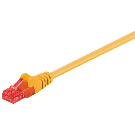 MicroConnect UUTP CAT6 75M Yellow PVC - High-Speed Ethernet Cable B-UTP6075Y